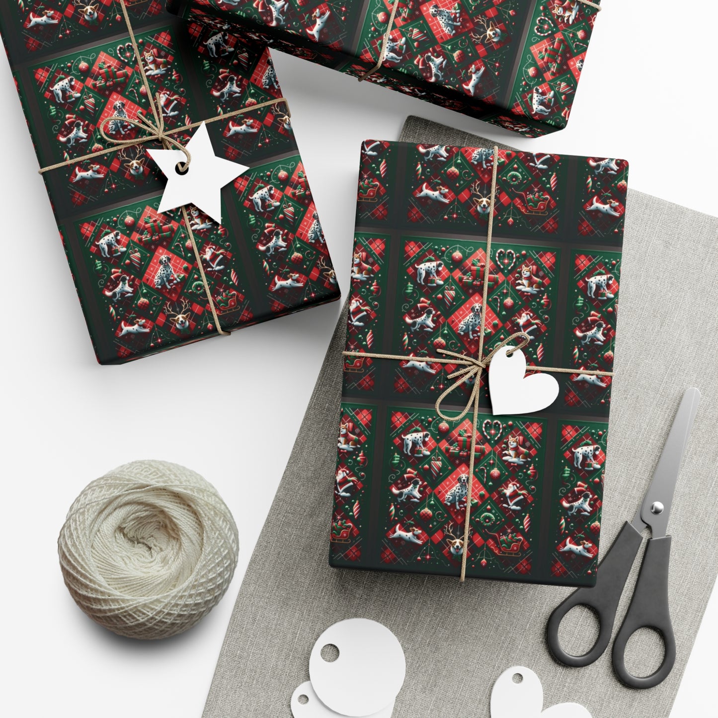 InterPETation Christmas Dog 2023 Gift Wrapping