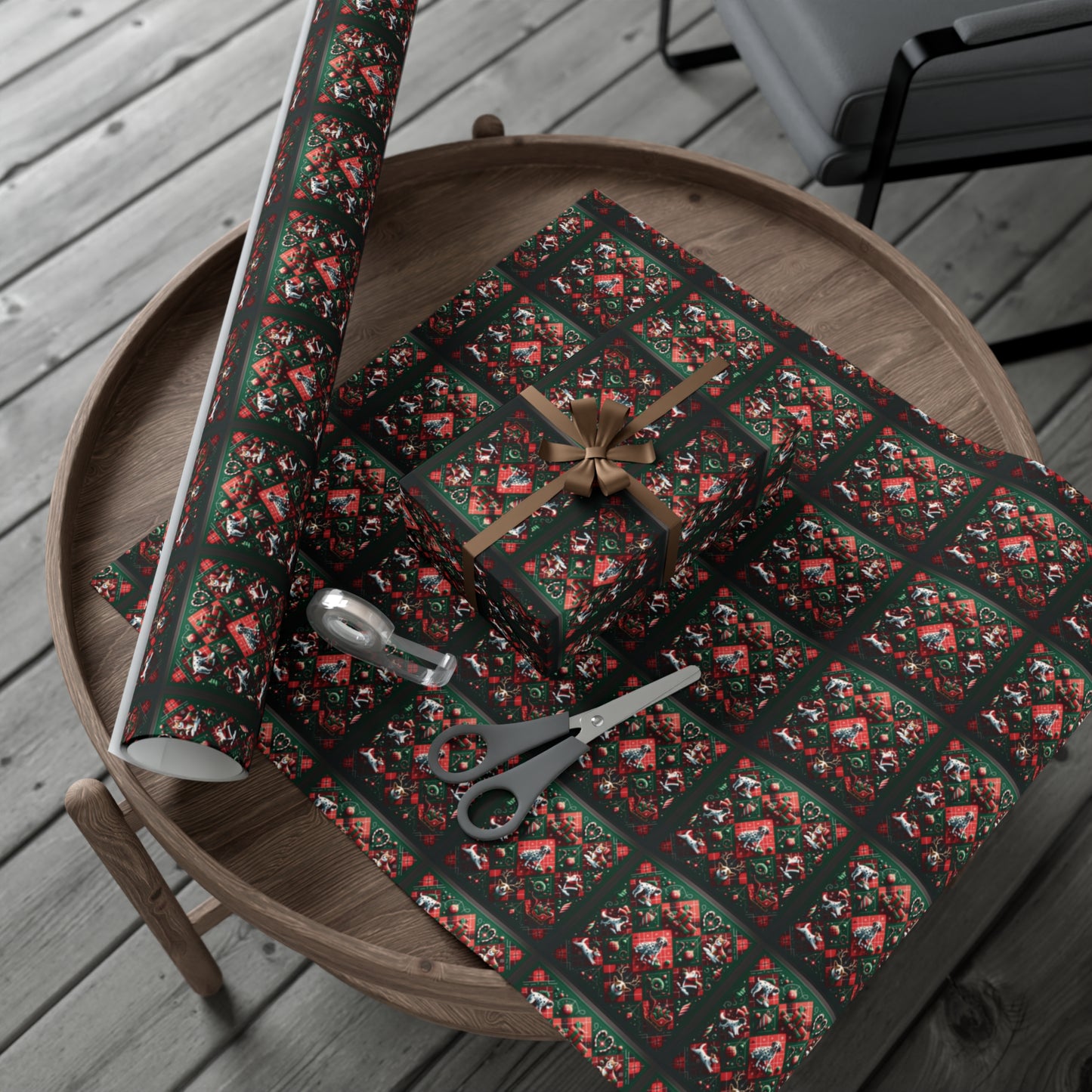 InterPETation Christmas Dog 2023 Gift Wrapping