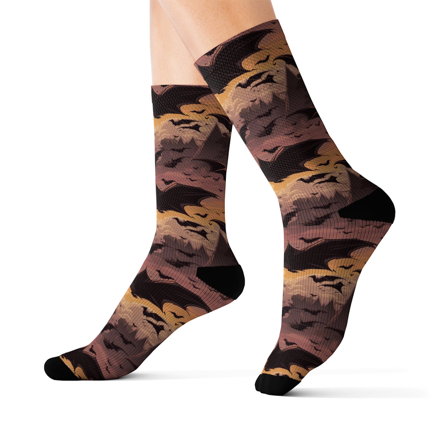 InterPETation Dusk-Drift Dreamer Men's Socks in Multi-Color