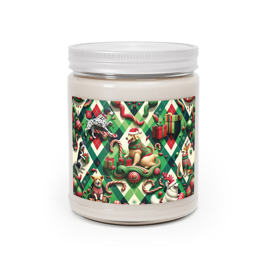 InterPETation Dog Christmas 2023 Scented Candle, 9oz