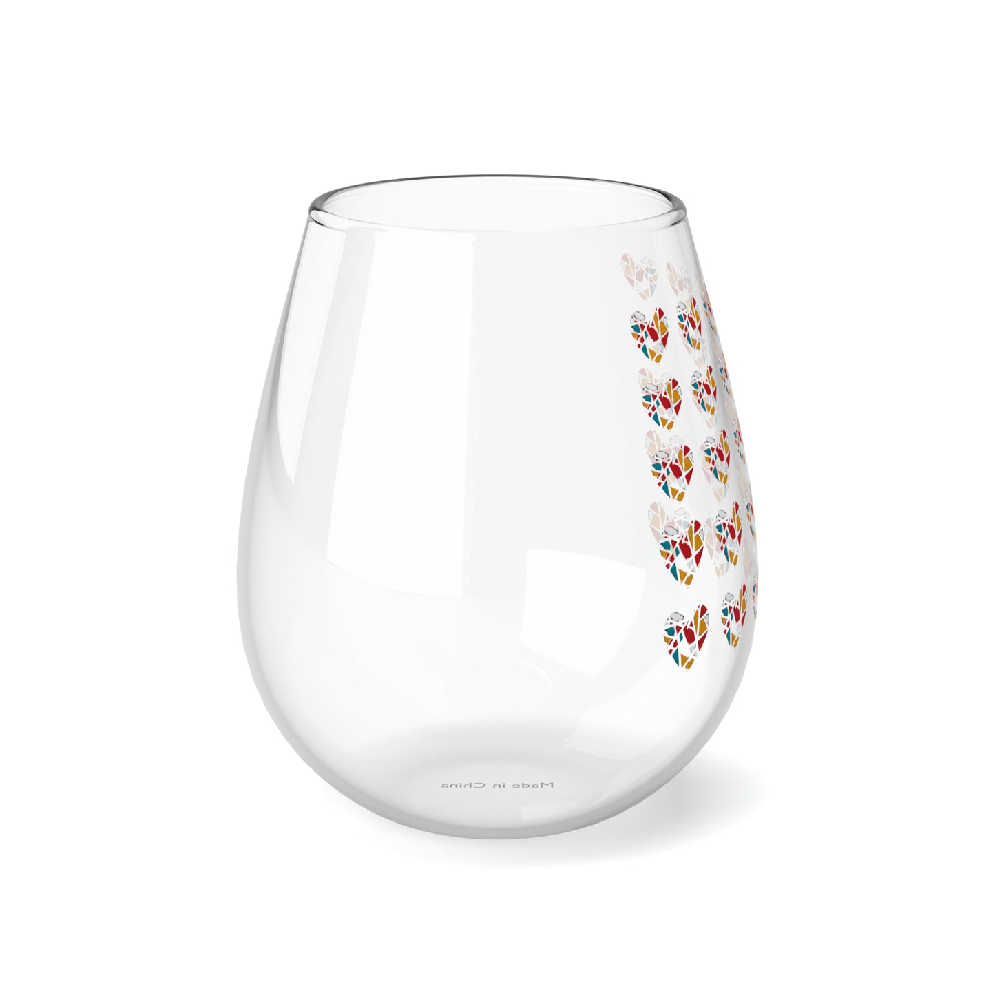 InterPETation 2024 Valentine's Stemless Wine Glass, 11.75oz