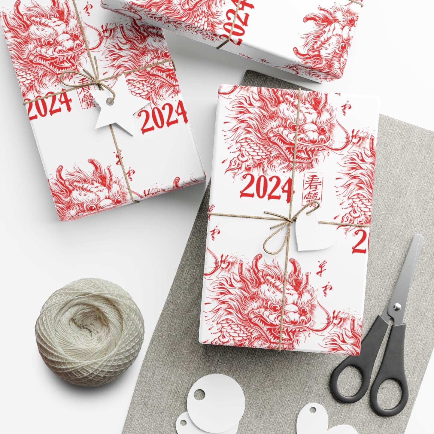 InterPETation 2024 Chinese New Year Gift Wrap Papers