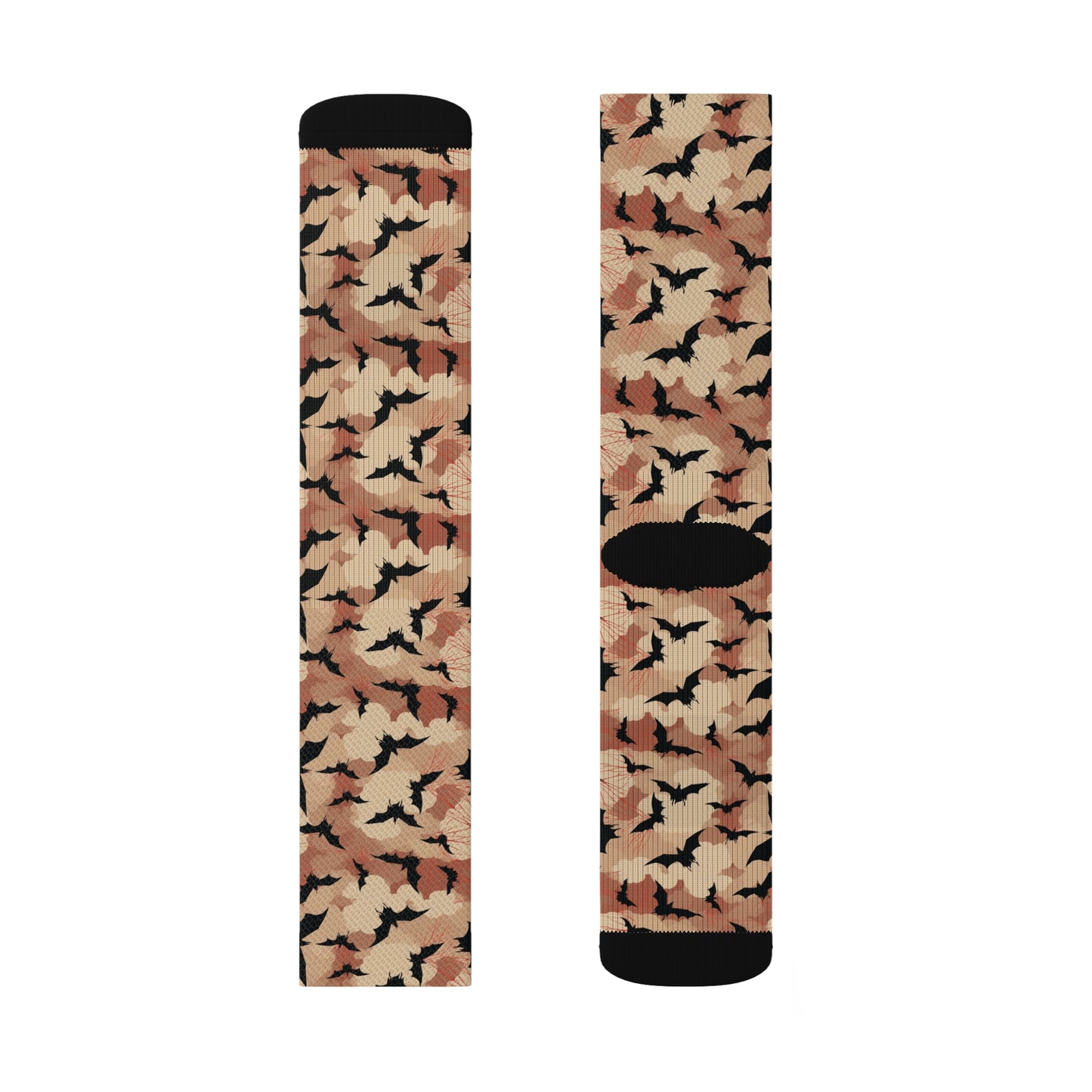 InterPETation Nocturnal Flight Camo Men's Socks in Multi-Color